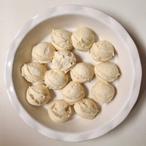 roll dough in pie plate