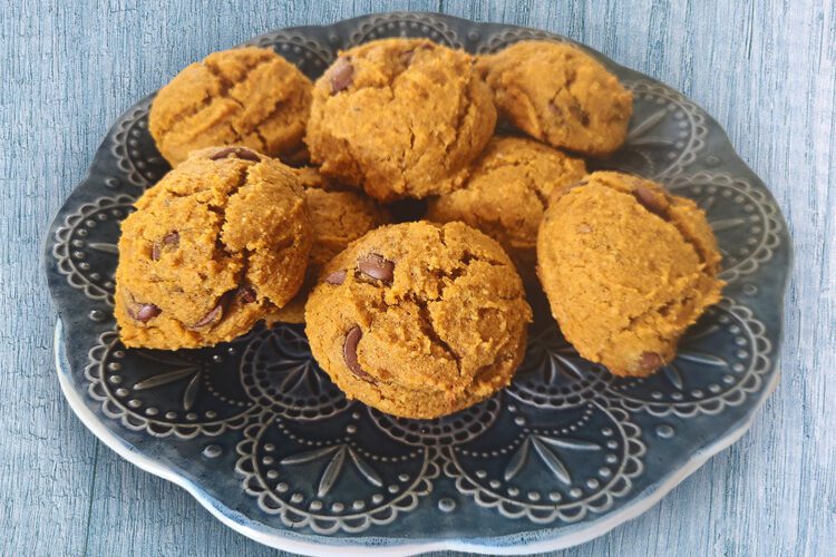 Gluten Free Pumpkin Chocolate Chip Cookies