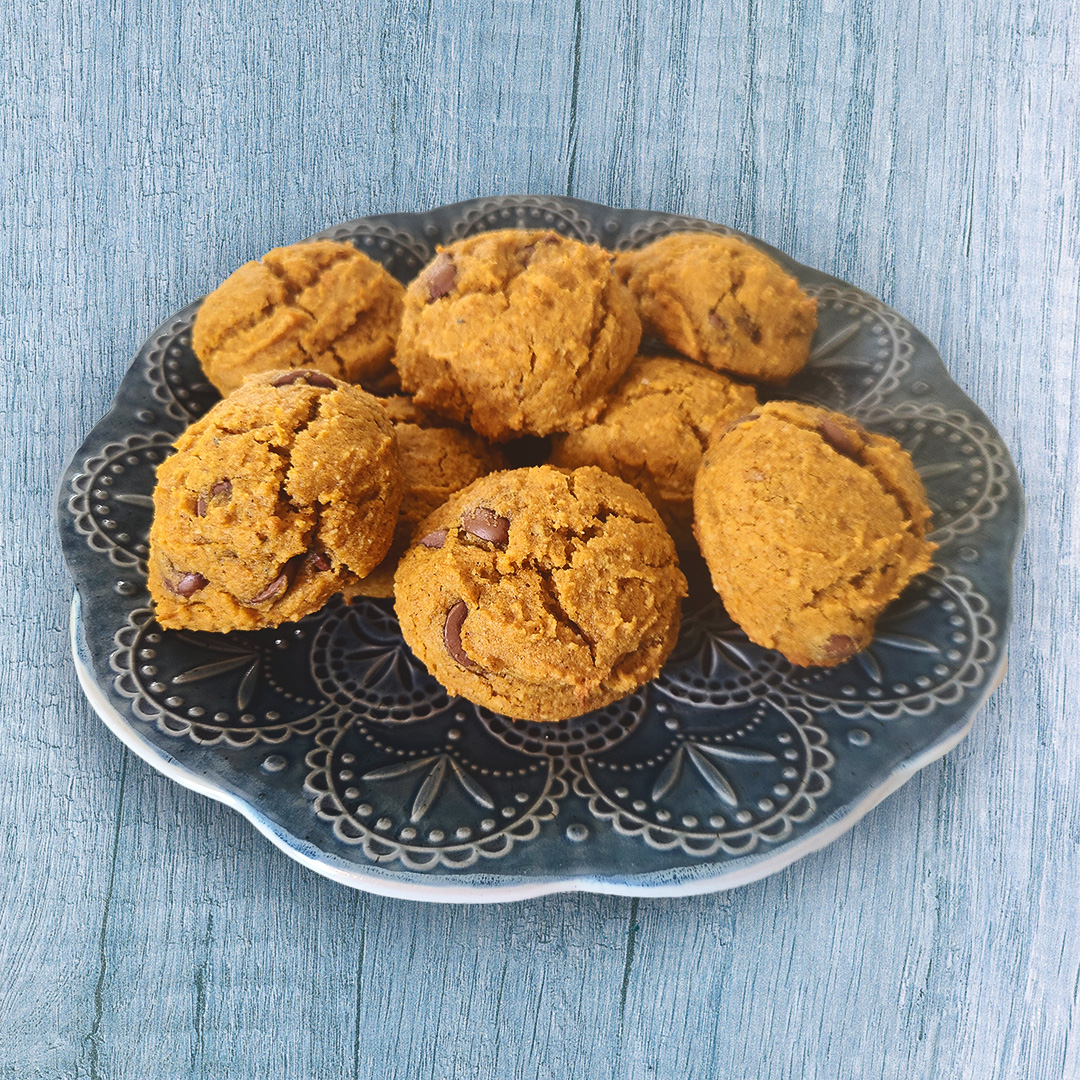 Gluten Free Pumpkin Chocolate Chip Cookies