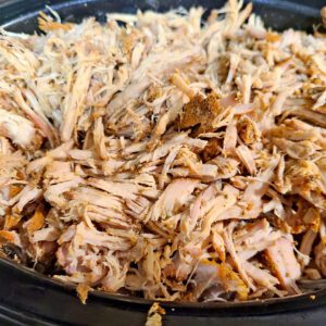 shredded pork loin